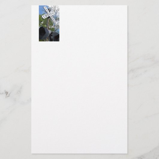 踏切 便箋 (正面)