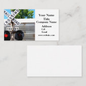 踏切 名刺 (正面/裏面)