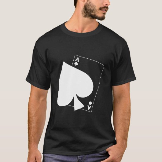 踏鋤の3Dエース Tシャツ (正面)