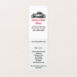 踏鋤を改造しました 名刺