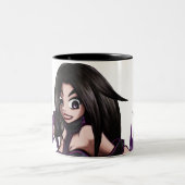 踏鋤署名のマグ(blk) ツートーンマグカップ (中央)