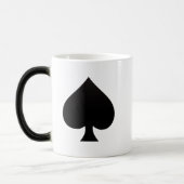 踏鋤-カードアイコンのスーツ モーフィングマグカップ (左)