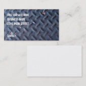 踏面の背景の名刺 名刺 (正面/裏面)