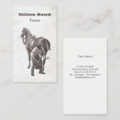 蹄蹄鉄の名刺 名刺 (正面/裏面)