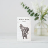 蹄蹄鉄の名刺 名刺 (スタンド正面)