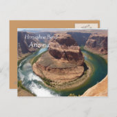 蹄鉄のくねり ポストカード (正面/裏面)