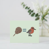 蹄鉄のカニは命だ ポストカード (スタンド正面)