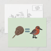 蹄鉄のカニは命だ ポストカード (正面/裏面)