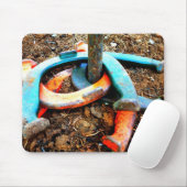 蹄鉄のピッチングのギフトのマウスパッド マウスパッド (マウス)