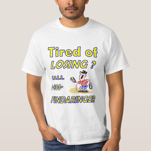 蹄鉄のピッチングの価値ティー Tシャツ (正面)