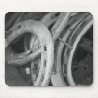 蹄鉄のマウスパッド マウスパッド