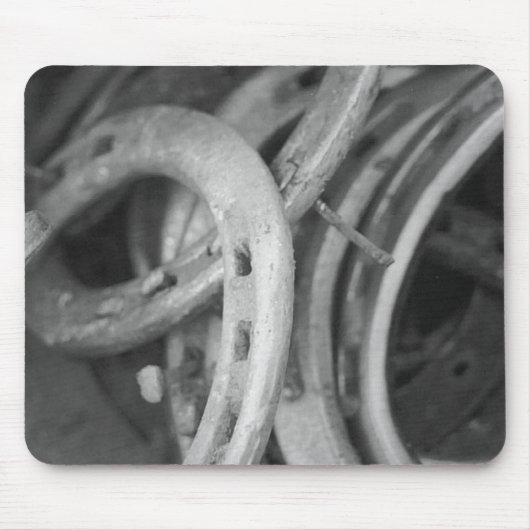 蹄鉄のマウスパッド マウスパッド (正面)