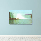 蹄鉄の滝 キャンバスプリント (インサイチュ (ウッドフロア))