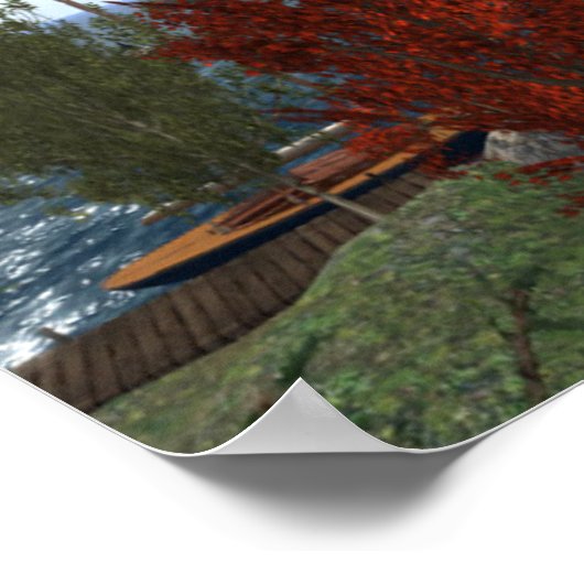 蹄鉄の秋 ポスター (角)