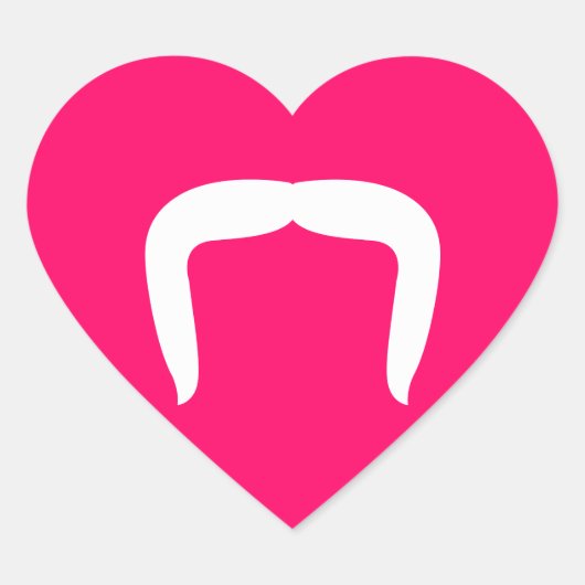 蹄鉄の髭 ハートシール (正面)