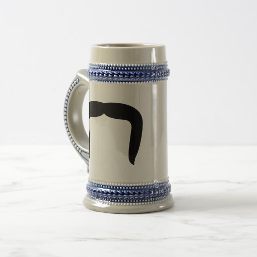 蹄鉄の髭 ビールジョッキ (正面左)