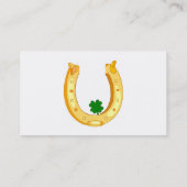 蹄鉄デザイン名刺 名刺 (裏面)