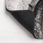 蹄鉄ヴィンテージセピア写真 マウスパッド (コーナー)