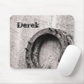 蹄鉄ヴィンテージセピア写真 マウスパッド (マウス)