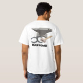 蹄鉄工のワイシャツ Tシャツ (裏面フル)