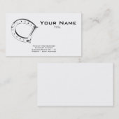 蹄鉄工の名刺 名刺 (正面/裏面)