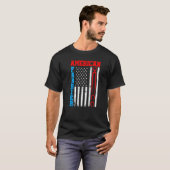 蹄鉄工の馬の蹄の手入れの蹄鉄付け _4 Tシャツ (正面フル)
