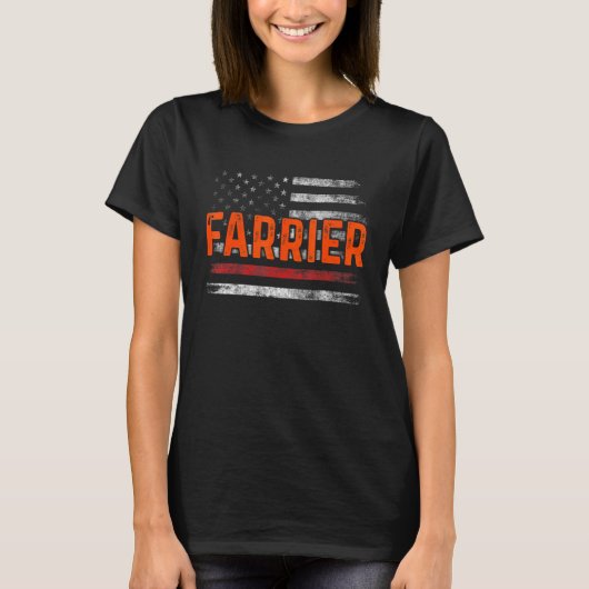 蹄鉄工馬の蹄鉄蹄のトリミング馬の蹄鉄打ち _20 Tシャツ (正面)