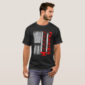 蹄鉄工馬の蹄鉄蹄切り馬蹄鉄_39 Tシャツ (正面フル)