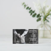 蹄鉄工-蹄鉄サービス 名刺 (スタンド正面)