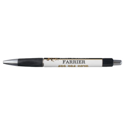 蹄鉄師 ボールペン (正面)