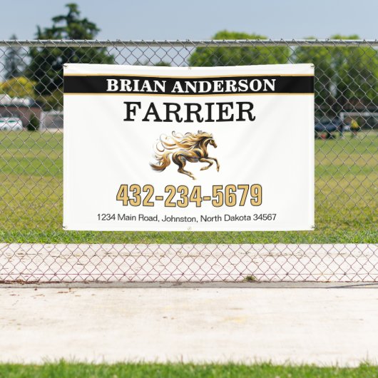 蹄鉄師 横断幕 (インサイチュ)