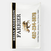 蹄鉄師 横断幕 (縦)