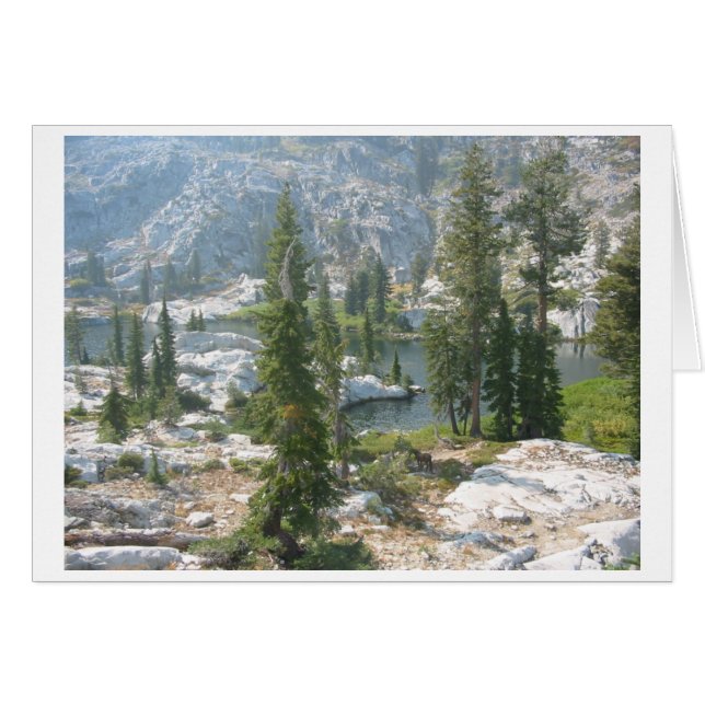 蹄鉄湖カード (正面横)