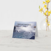 蹄鉄滝 カード (黄色い花)