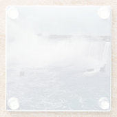 蹄鉄滝 ガラスコースター (裏面)