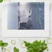 蹄鉄滝 キッチンタオル (折り畳み)