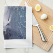 蹄鉄滝 キッチンタオル (四つ折り)