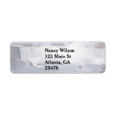 蹄鉄滝 ラベル (正面)