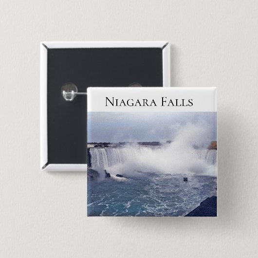 蹄鉄滝 缶バッジ (正面&裏面)