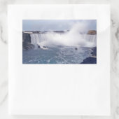 蹄鉄滝 長方形シール (バッグ)