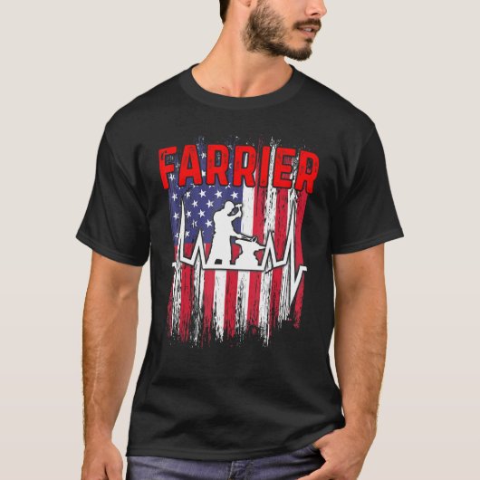 蹄鉄職人 馬の蹄鉄削蹄 馬の蹄鉄打ち _32 Tシャツ (正面)