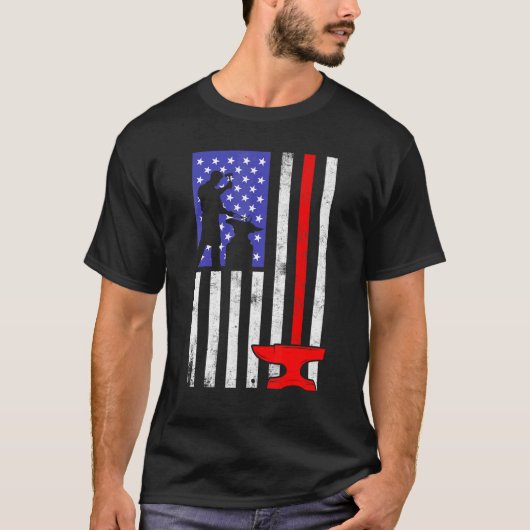蹄鉄職人 馬の蹄鉄削蹄 馬蹄削蹄 1 Tシャツ (正面)