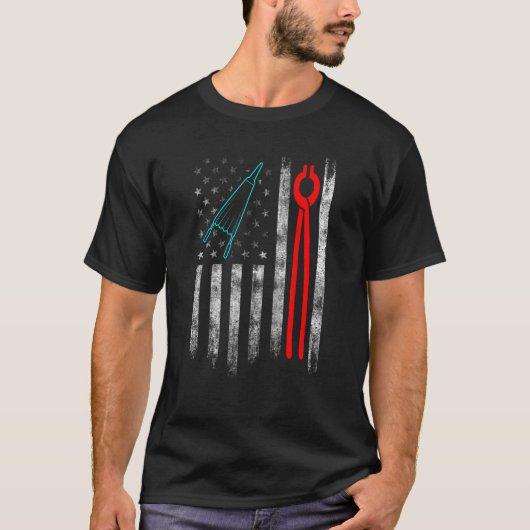 蹄鉄職人 馬の蹄鉄削蹄 馬蹄削蹄 46 Tシャツ (正面)