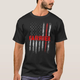 蹄鉄職人 馬の蹄鉄 蹄削り 馬の蹄鉄打ち Tシャツ