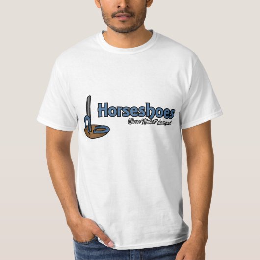 蹄鉄 Tシャツ (正面)