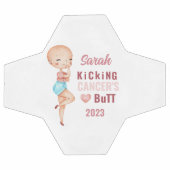 蹴ったがんお尻パーソナライズされたボール サッカーボール (フラット)