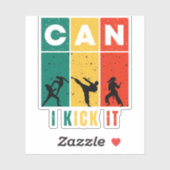 蹴ってもいいレトロ シール (シート)