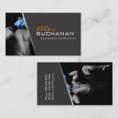 蹴りのボクシングの名刺 名刺 (正面/裏面)