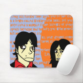 蹴り子ヒツジ マウスパッド (マウス)