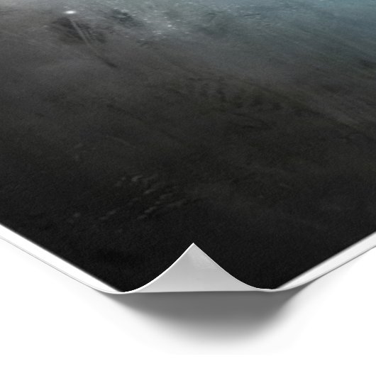 蹴る ポスター (角)